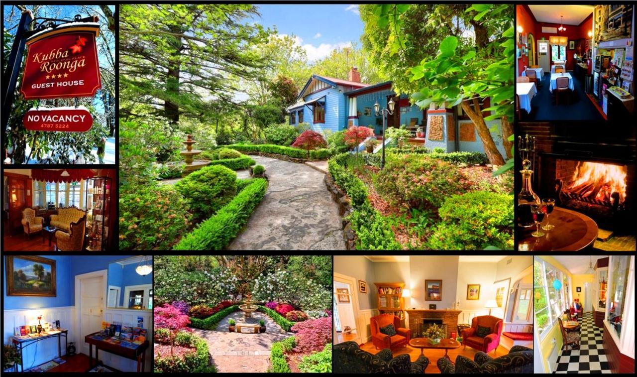 Kubba Roonga Guesthouse - Boutique Luxury Spa Retreat & Gardens - Blue Mountains Blackheath Buitenkant foto