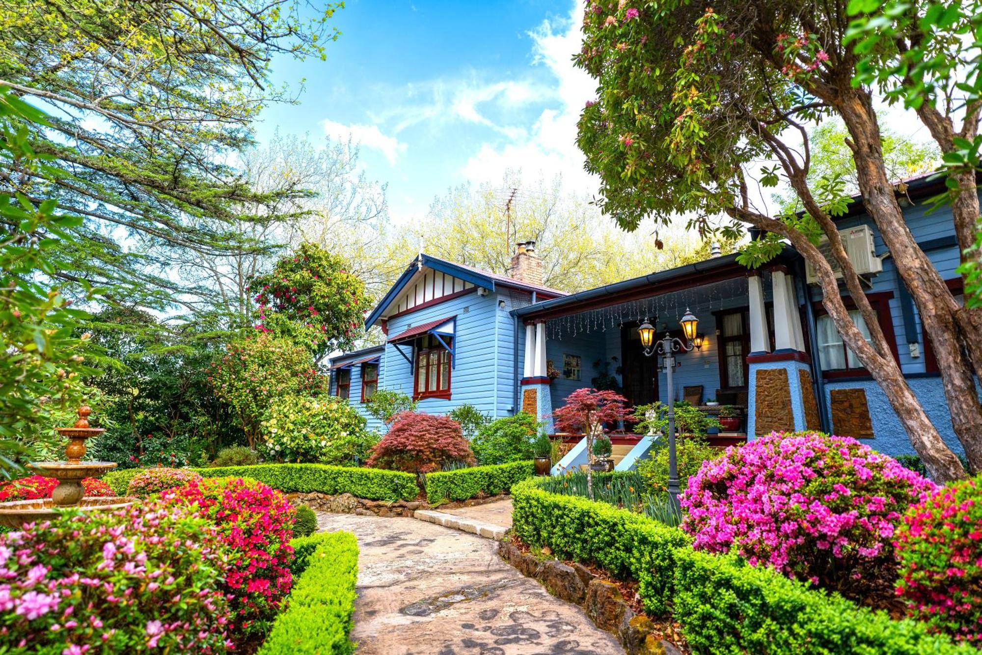 Kubba Roonga Guesthouse - Boutique Luxury Spa Retreat & Gardens - Blue Mountains Blackheath Buitenkant foto